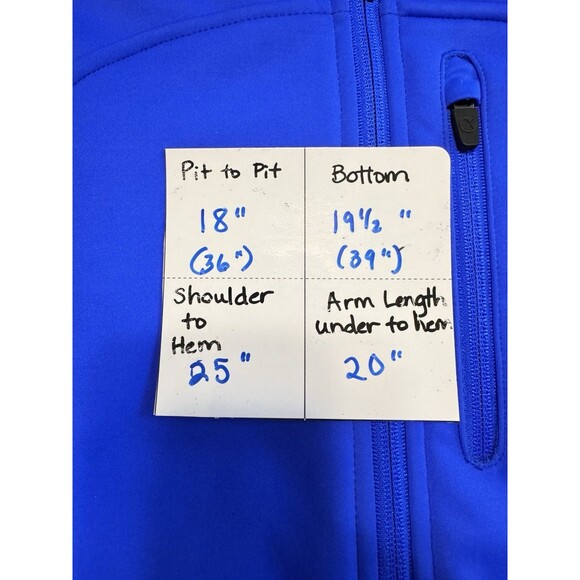 Xersion Blue Active Wear Full Zip Jacket, Size Womens Small, MSRP:$70 NWOT - Picture 4 of 7